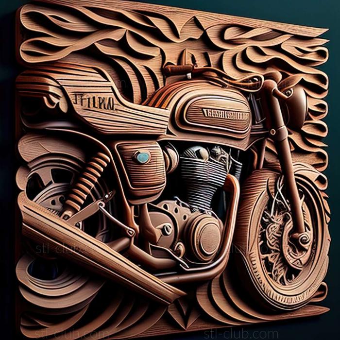 3D модель Triumph Speed Twin (STL)